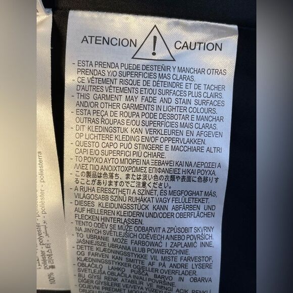 ZARA FAUX LEATHER PUFFER COAT S - Picture 8 of 10